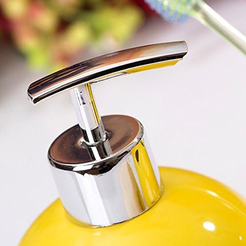High-Quality Ceramic Toothbrush Holder Soap Dispenser Set