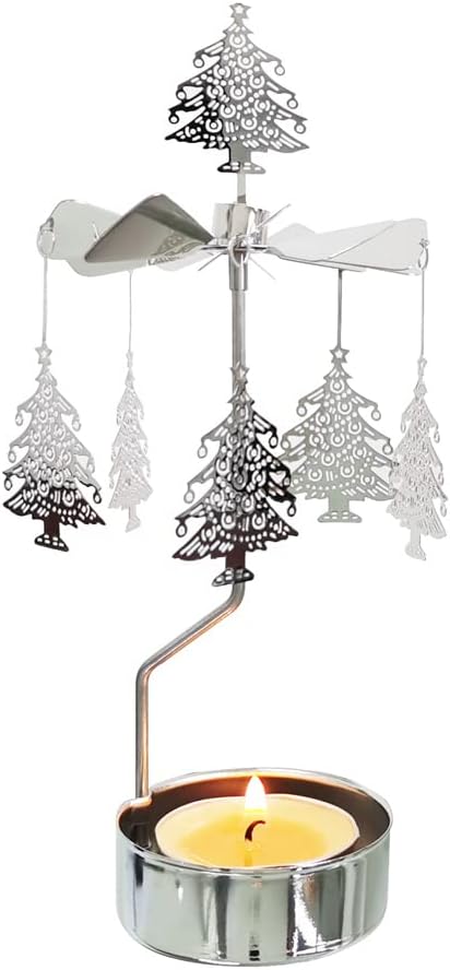 Sturdy Durable Tea Light Candle Holder - Christmas Tree Design