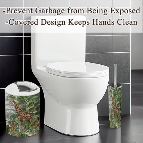 Jungle Style Bathroom Set 6 Pcs for Little Ones