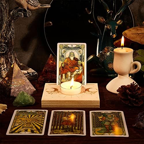 Wooden Tarot Card Stand Delta