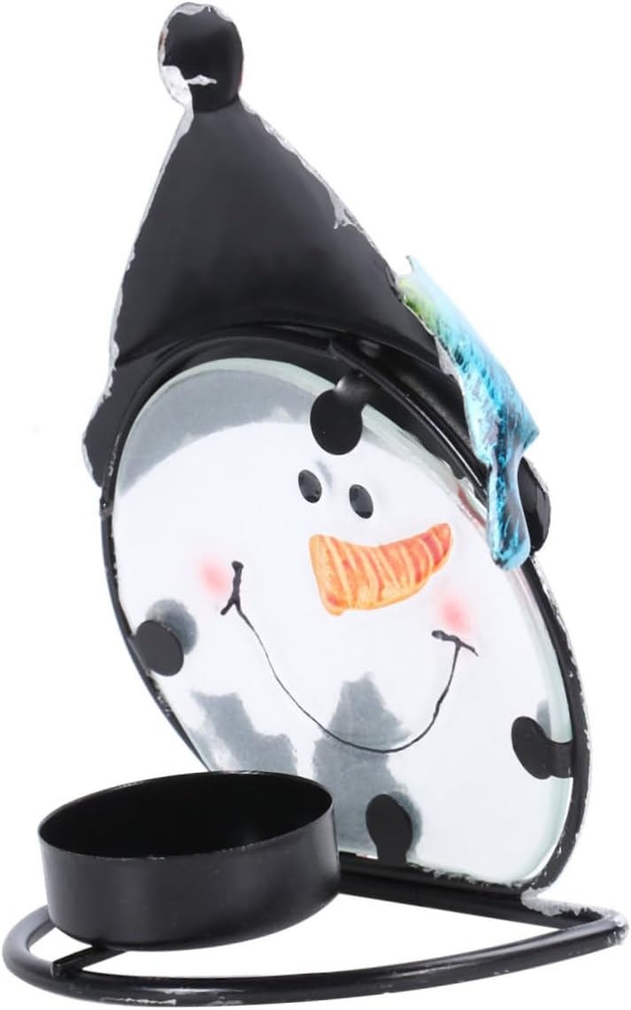 Snowman Candlestick