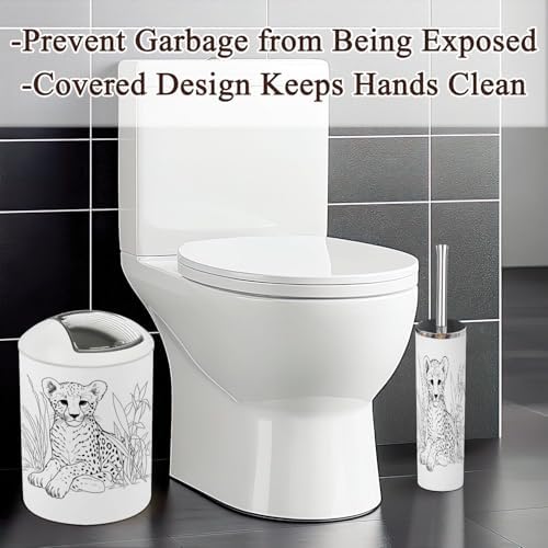 Durable 6-Piece Bathroom Set for Kids