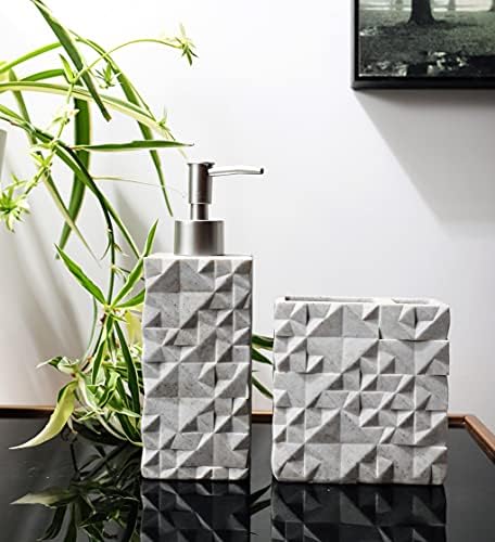 Hymmah Bathroom Accessories Set 4 Pcs Resin