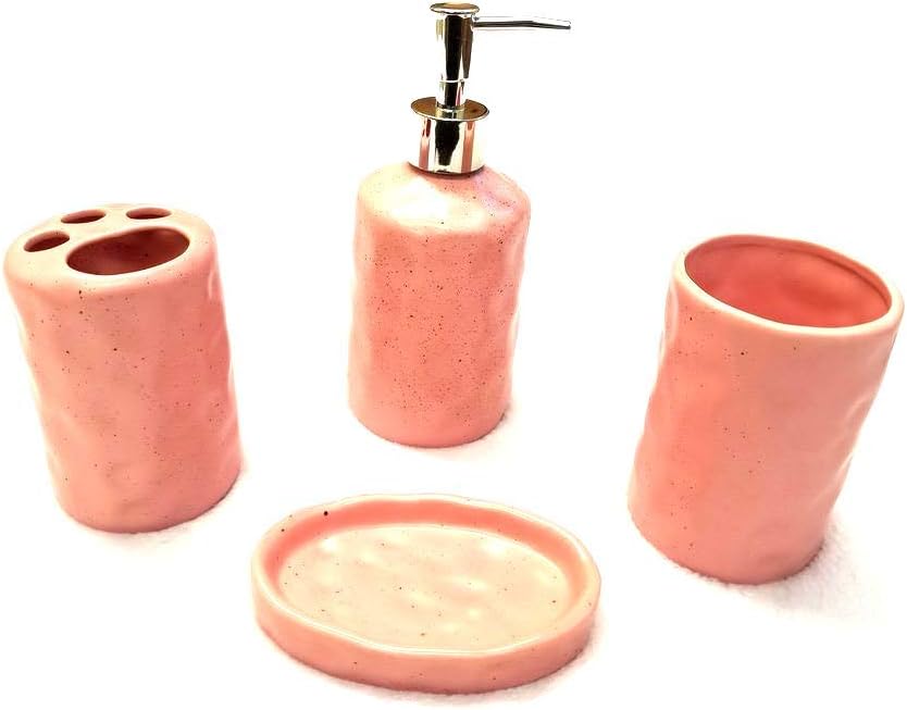 Empire Solid Ceramic 4-Piece Bathroom Set