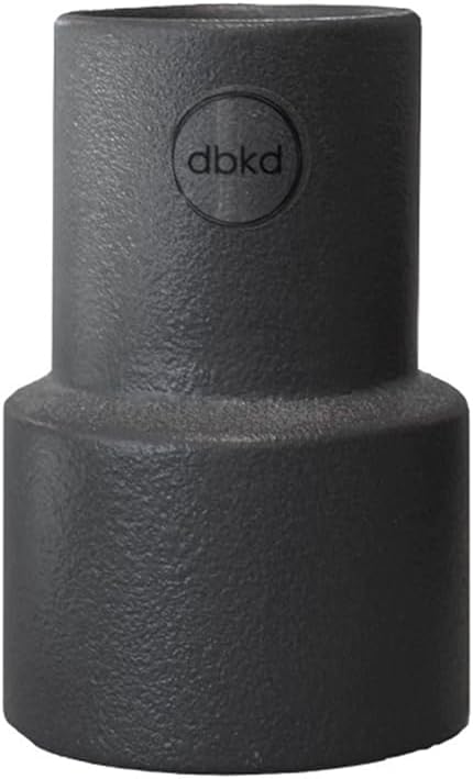 BIDK Home Ceramic Tea Light Holder 4 Inch Gray