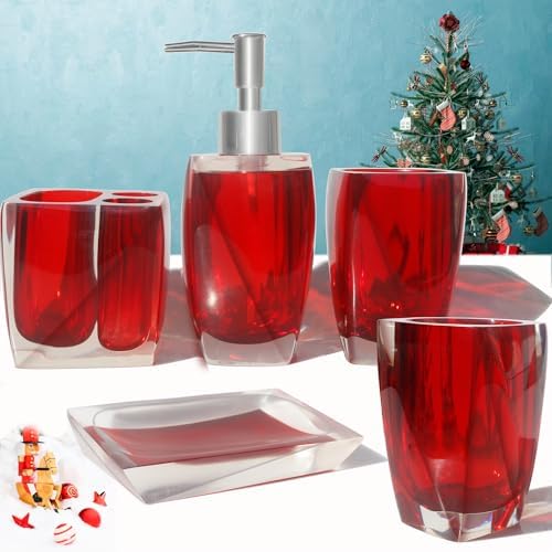 5 Piece Bathroom Accessory Set