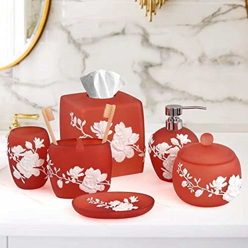 Elegant 6-Piece Bathroom Accessories Set Perfect for Modern Home