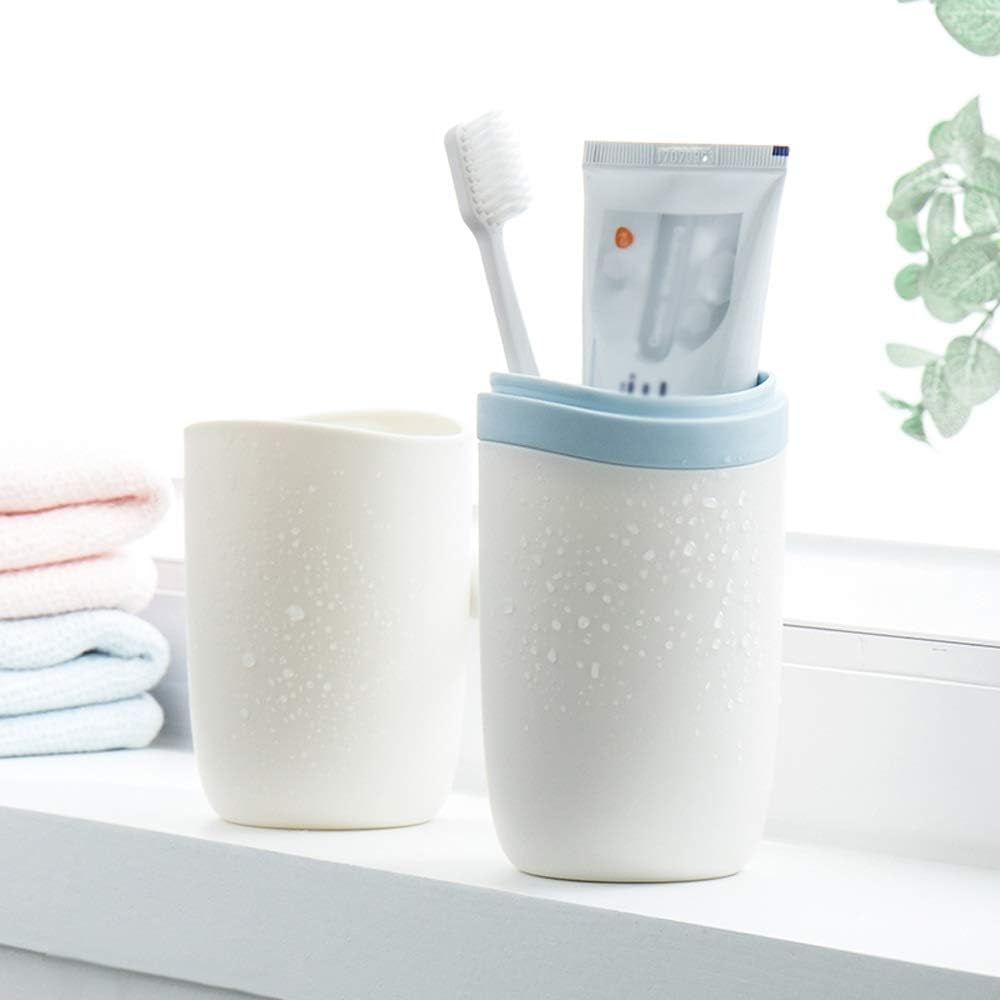 Simple Travel Toothbrushing Cup Set Portable Storage