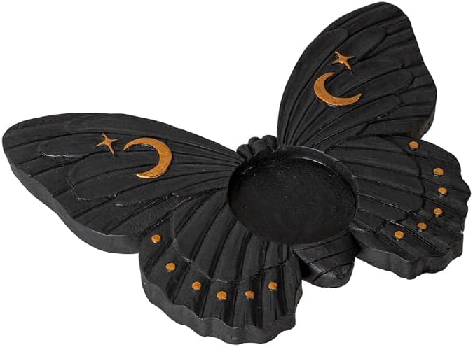 Moth Candleholder by Pacific Giftware