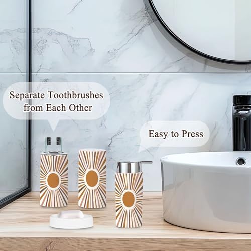 Cute-absentee 6-Piece Bathroom Set