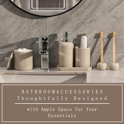 Haocoott 6-Piece Bathroom Accessory Set