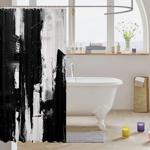 Bath Time Fun for Kids 72 Geometric Abstract Shower Curtain