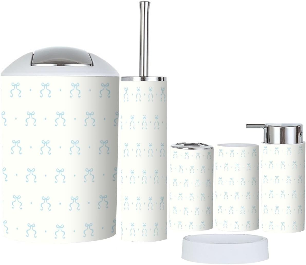 JBNJANK Bathroom Accessories Set Durable Design Weightless Modern Aesthetic