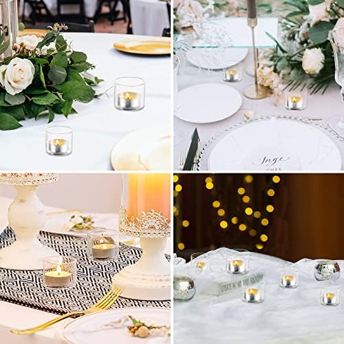 Votive Candle Holder Set Premium Glass Votive Candleolders 20pcs Set