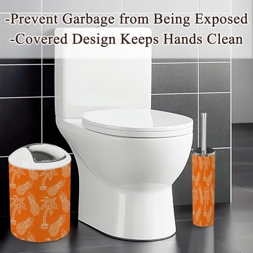 Tropical Bathroom Accessories Set 6 Pcs