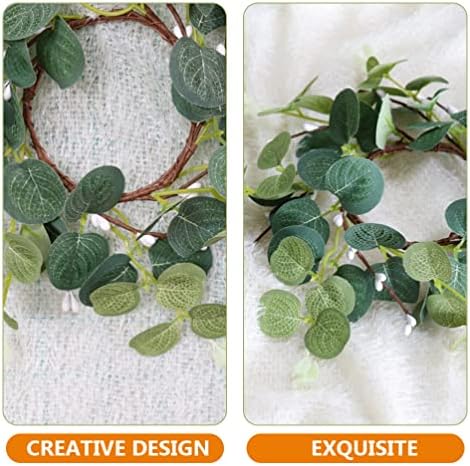 Eucalyptus Candleholder Halloween Decor Farmhouse Tabletop