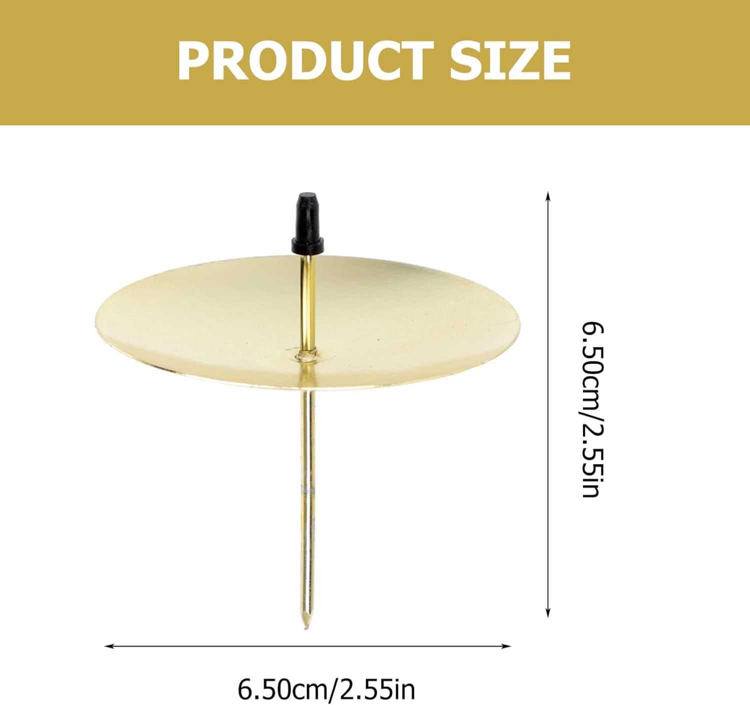 12-Piece Desk Accessories for Pillar Candles