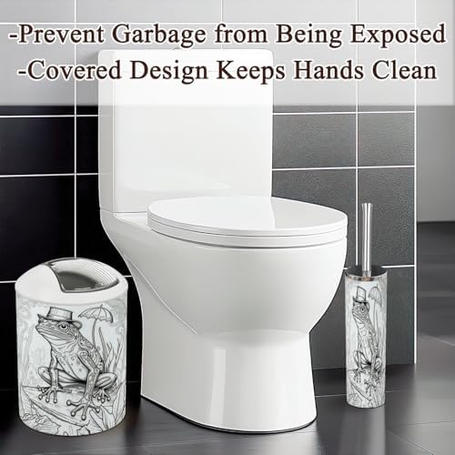 Bath Decor Set 6 Piece for Home Organization