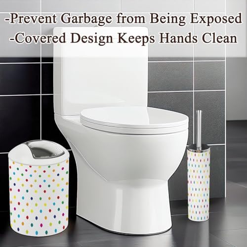 6-Piece Bathroom Accessory Set Modern Design for Home Commercial Use