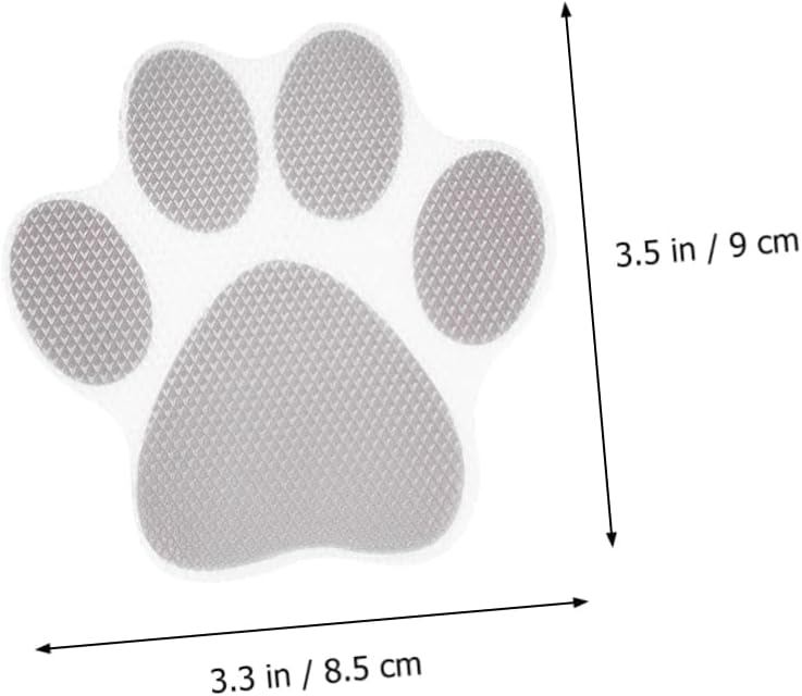 Ensure Safe Fun Bathtime with Mobestech Dog Footprint Stickers