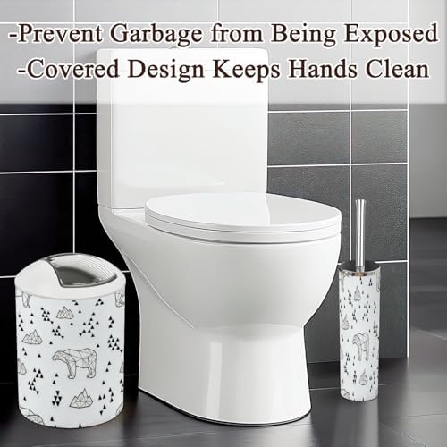 Elevate Your Bathroom Durable 6-Piece Set with Modern Design