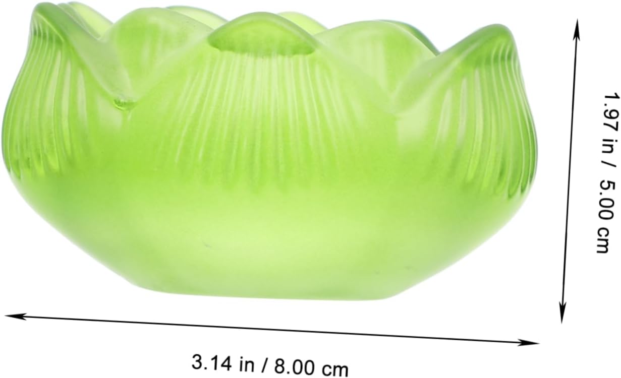 2pc Lotus Candleholder Set Elegant Design