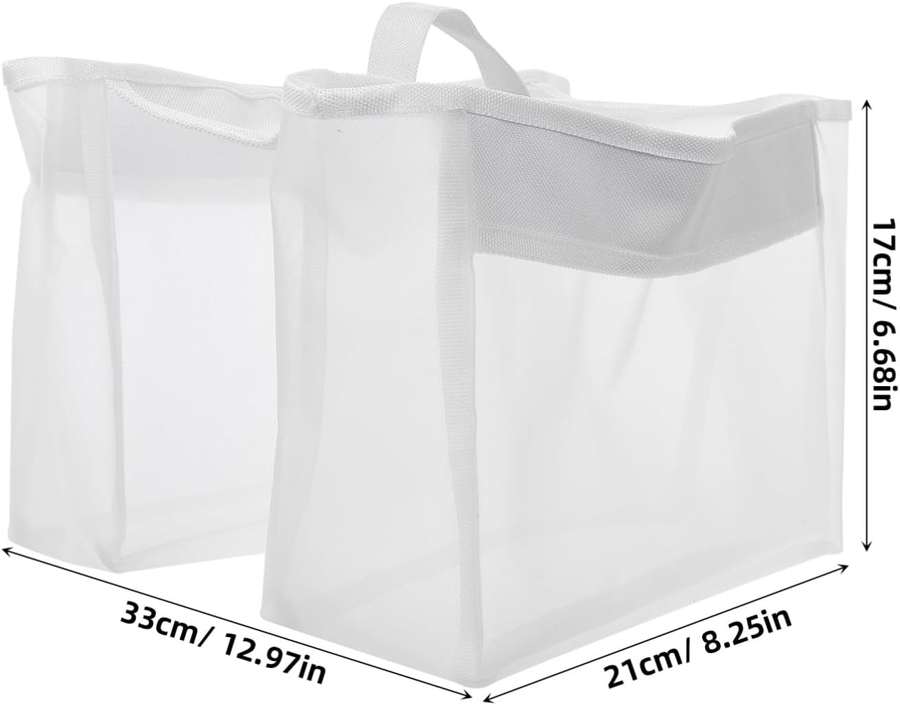 Cabilock Bath Toy Organizer Mesh Storage Bag for Kids