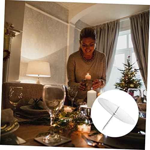 20-Piece Metal Candle Holders for Festive Decorations