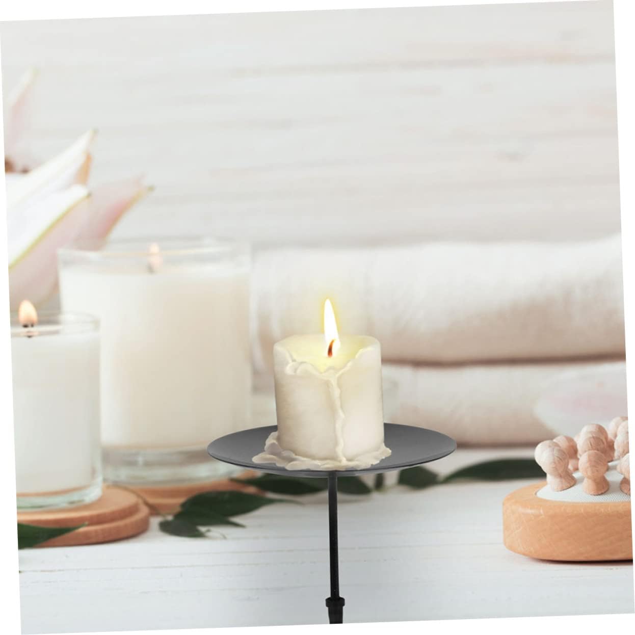 NOLITOY Metal Candle Fixator Rack 24 Pcs Set