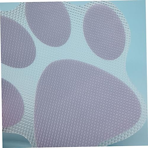 4-Piece Cartoon Dog Footprint Slip Stickers