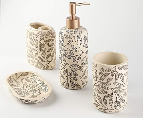 Sturdy Rustic Bathroom Set