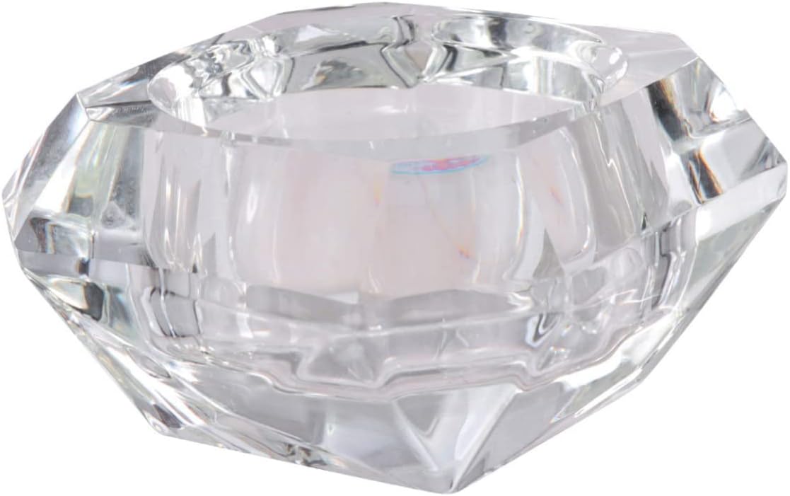 Glowing Crystal Candle Holder