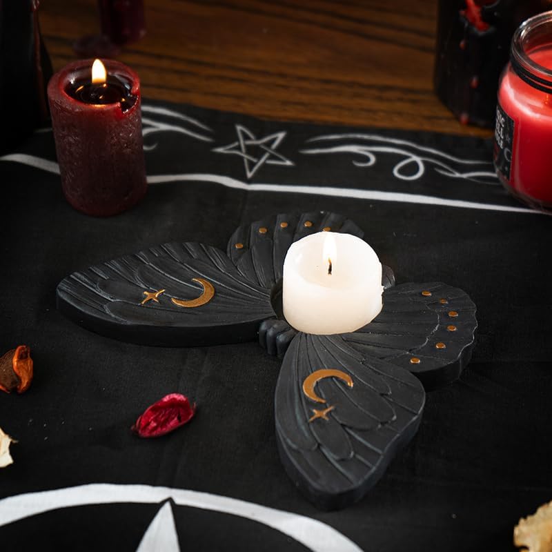 Moth Candleholder by Pacific Giftware