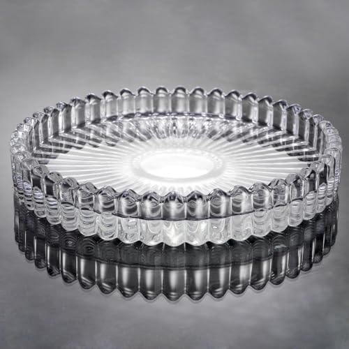 Elsjoy 12-Pack 4-Inch Glass Candle Holder Modern Design