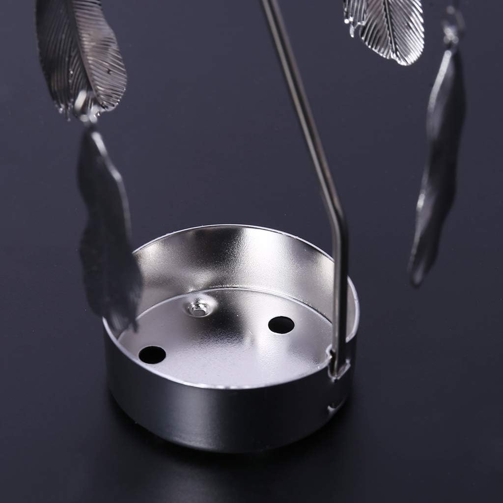 Bring Warmth with Rotating Tea Light Candle Holder