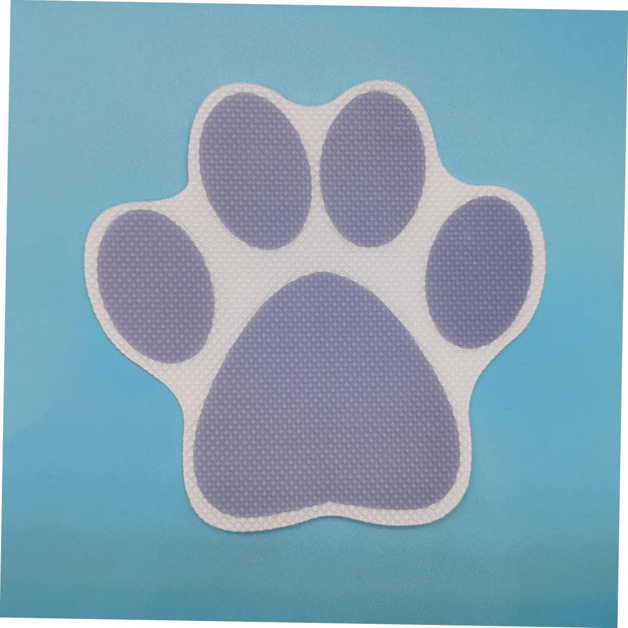4-Piece Cartoon Dog Footprint Slip Stickers