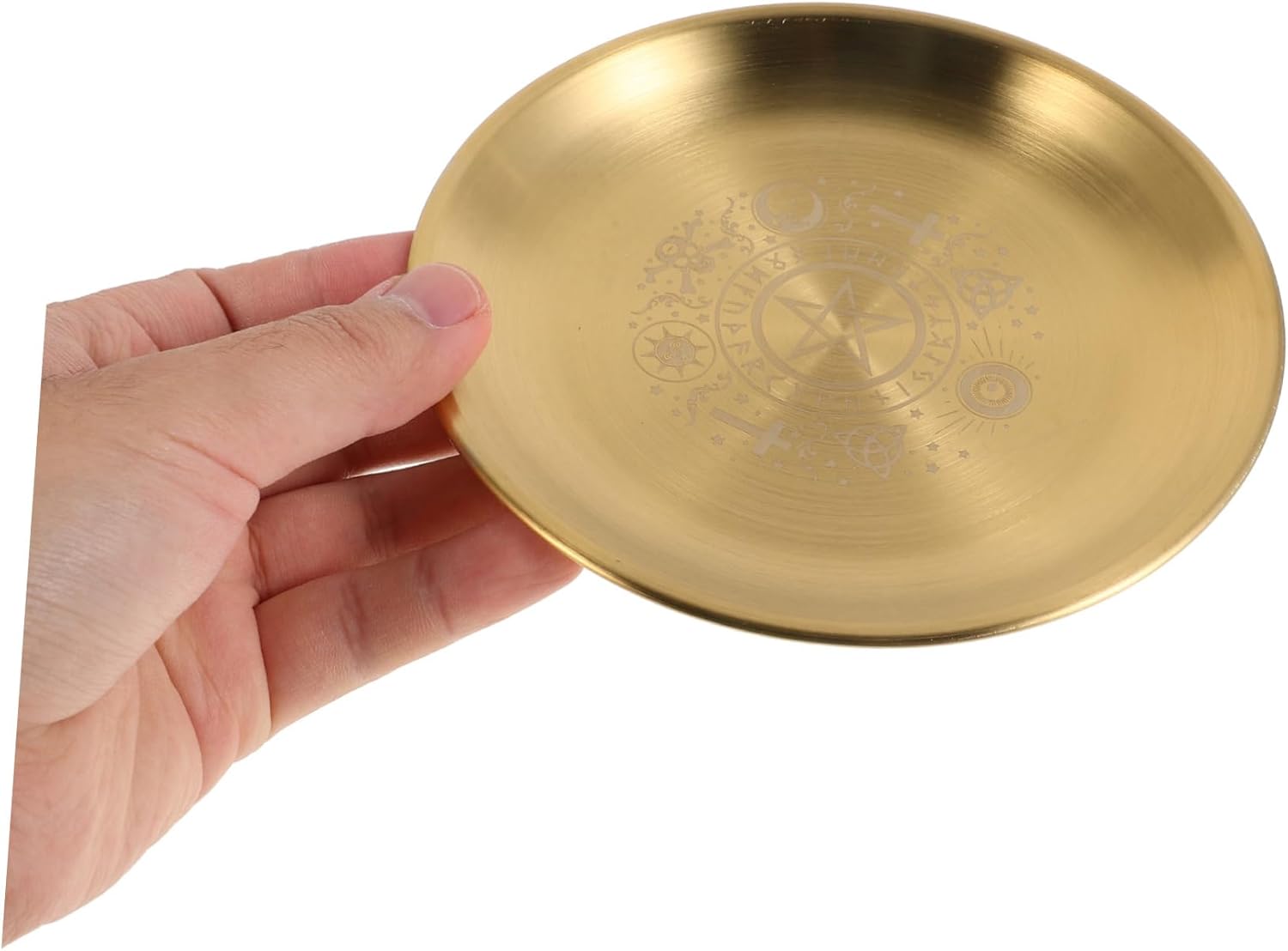 Mystical Five-Pointed Star Candlestick Holder