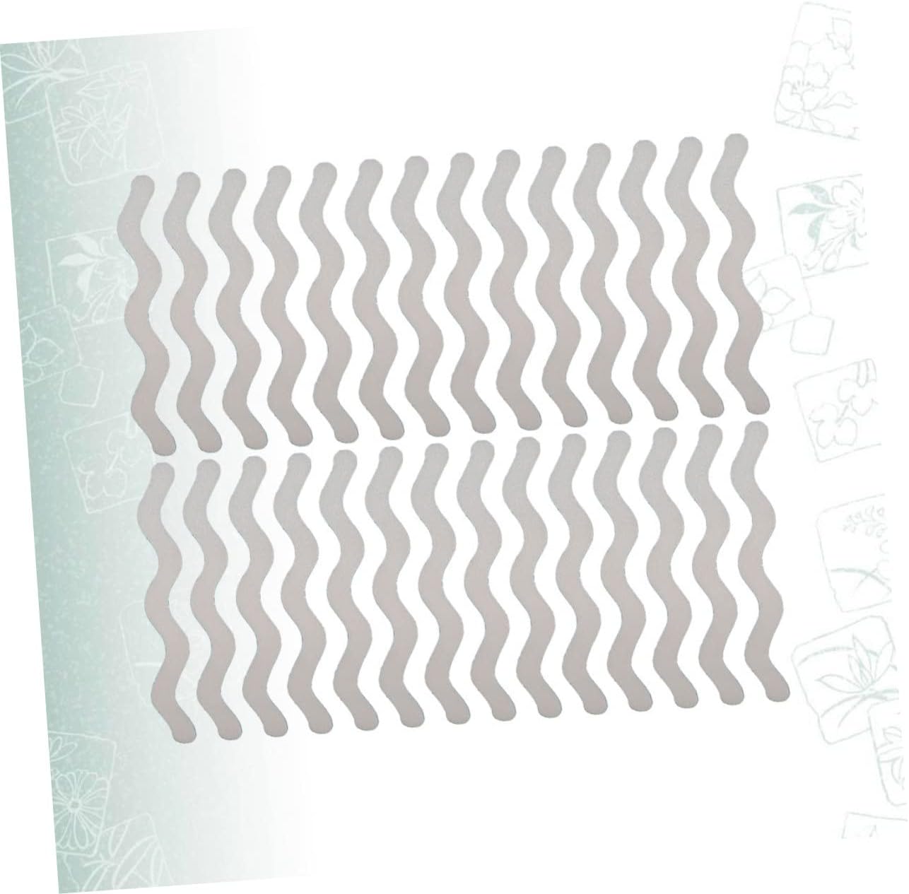 Healify 48Pcs Slip-Resistant S-Shaped Bath Stickers Non-Slip in Bathroom