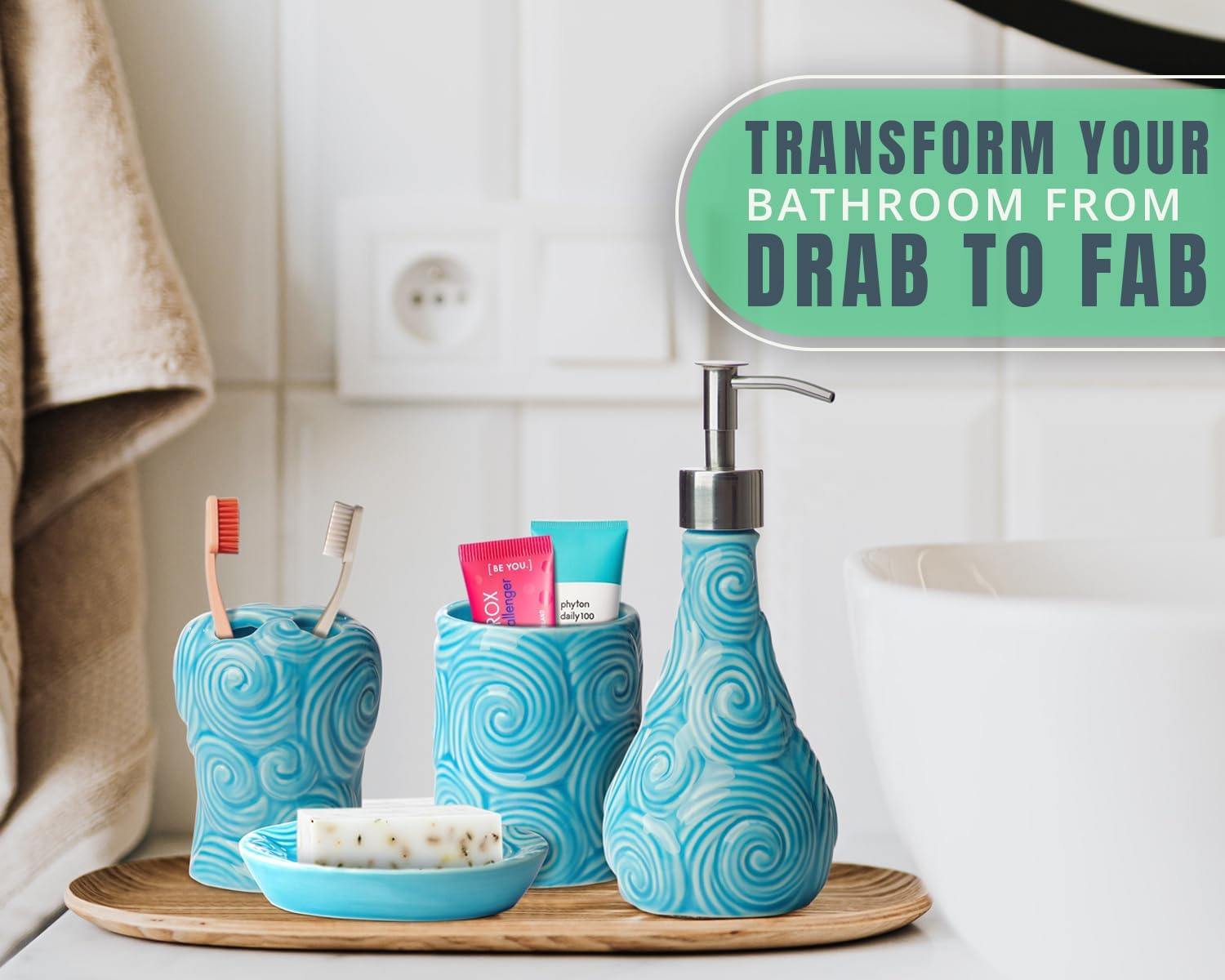 Comfify 4-Piece Set Daily Grooming Made Comfy