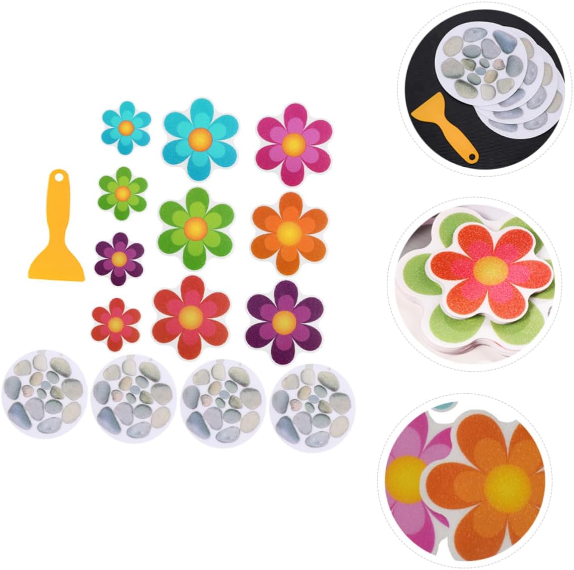 MAGICLULU 14 Piece Bathtub Skid Preventing Sticker Set