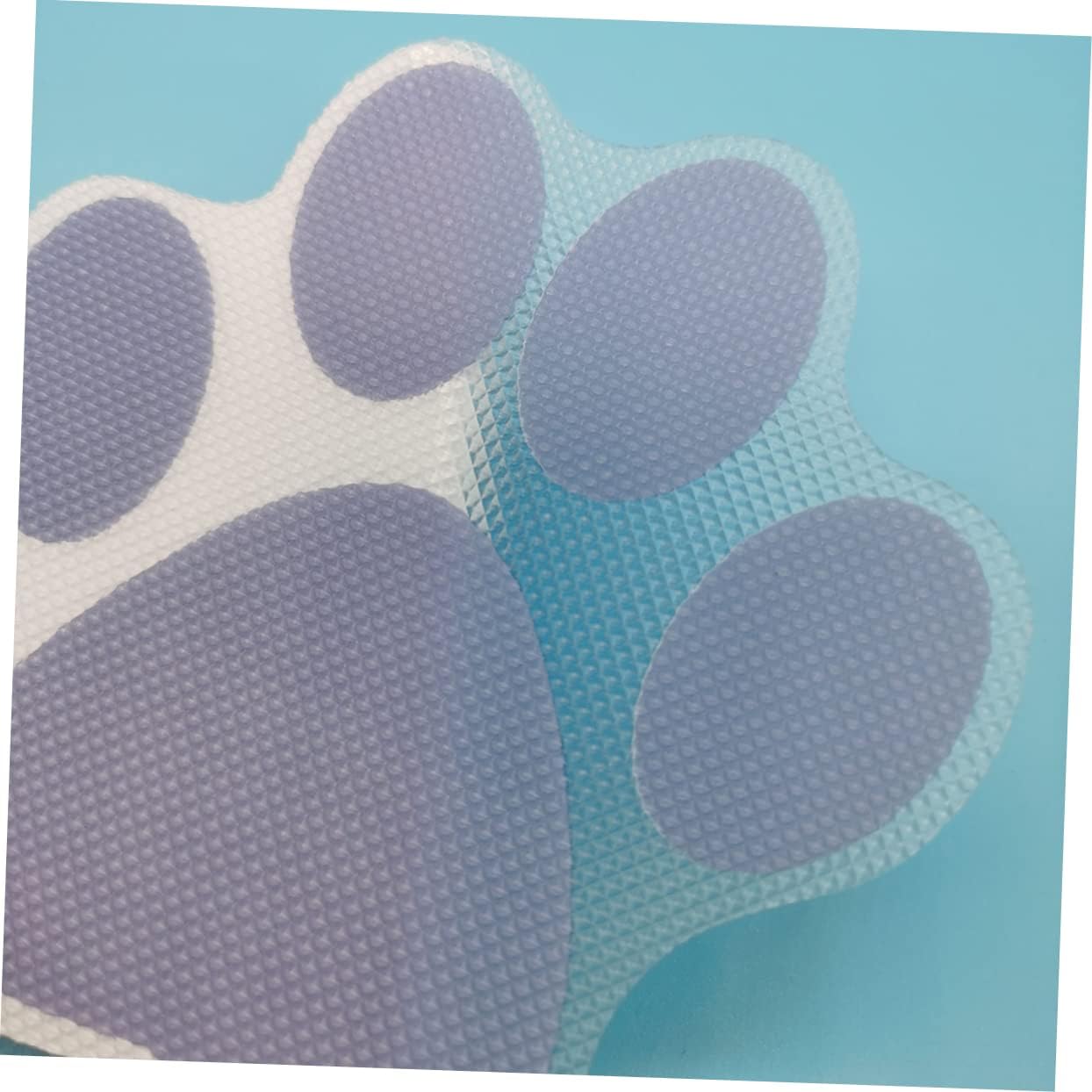 4-Piece Cartoon Dog Footprint Slip Stickers