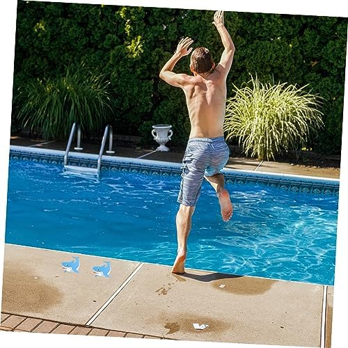 Mobestech Peva Shark Sticker Non-Slip Safety Strip for Bathroom Kitchen Pool