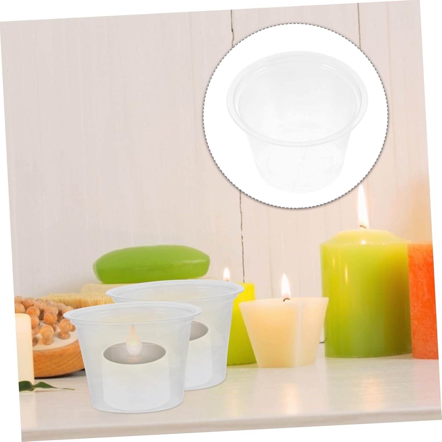 Premium 120pc Windproof Candle Holders