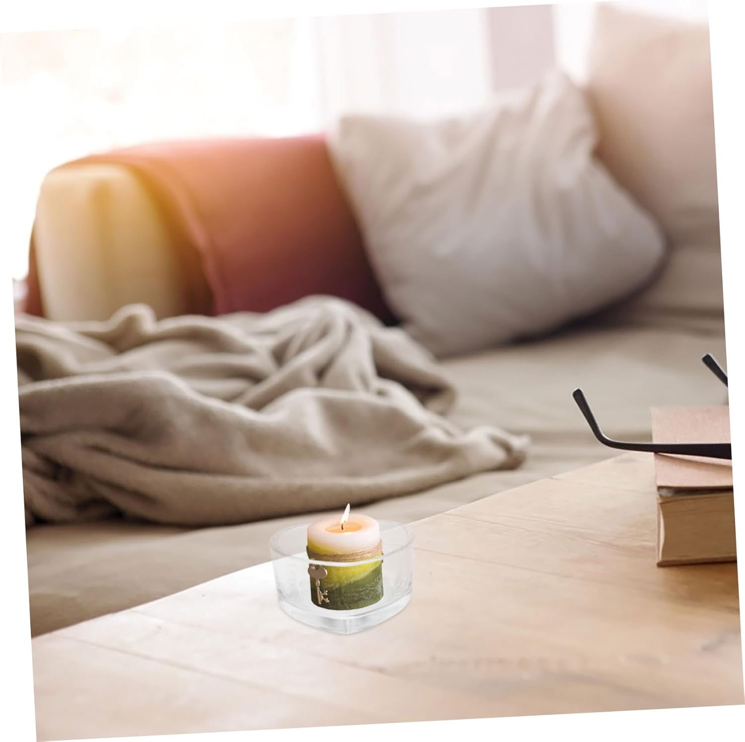 Elegant Heart-Shaped Candle Holder