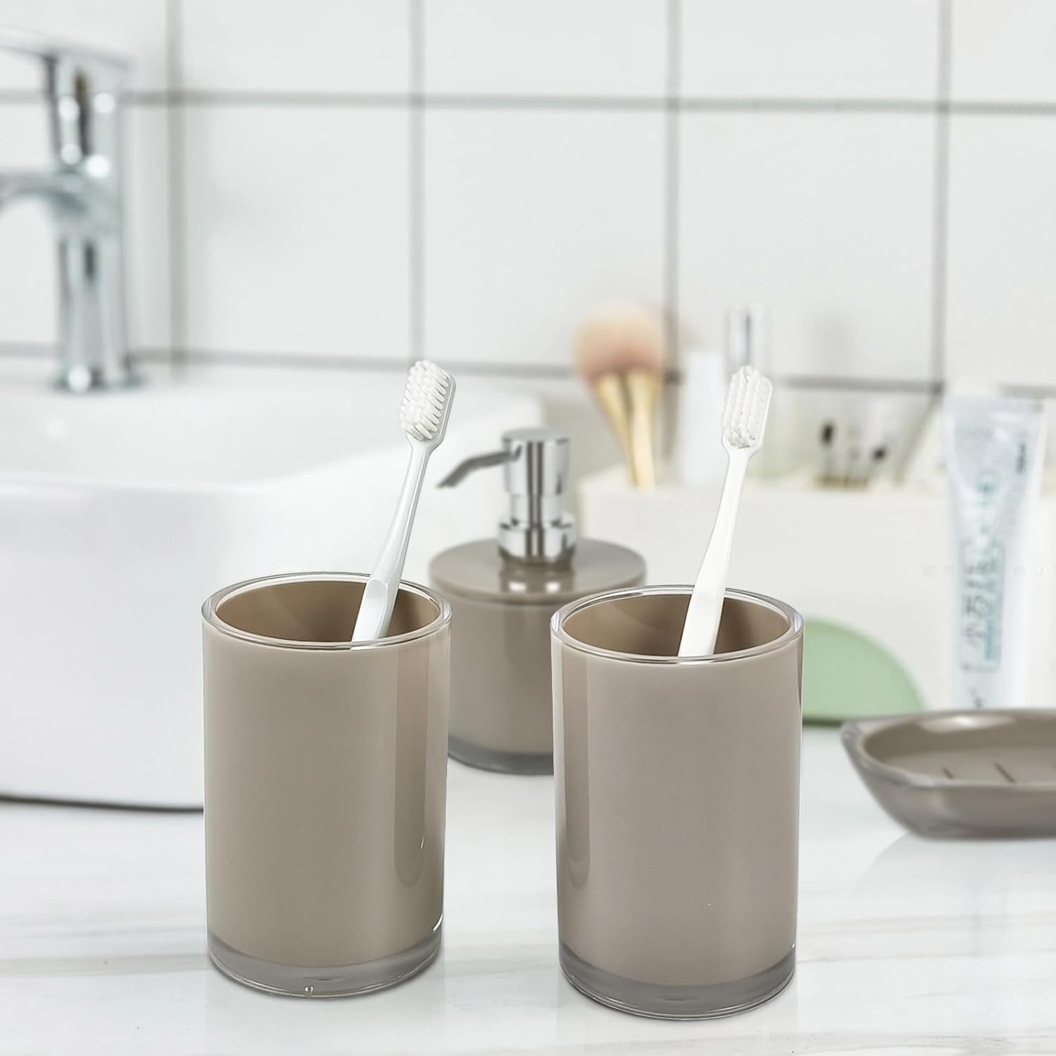 Transform Your Bathroom with 4-Piece Set