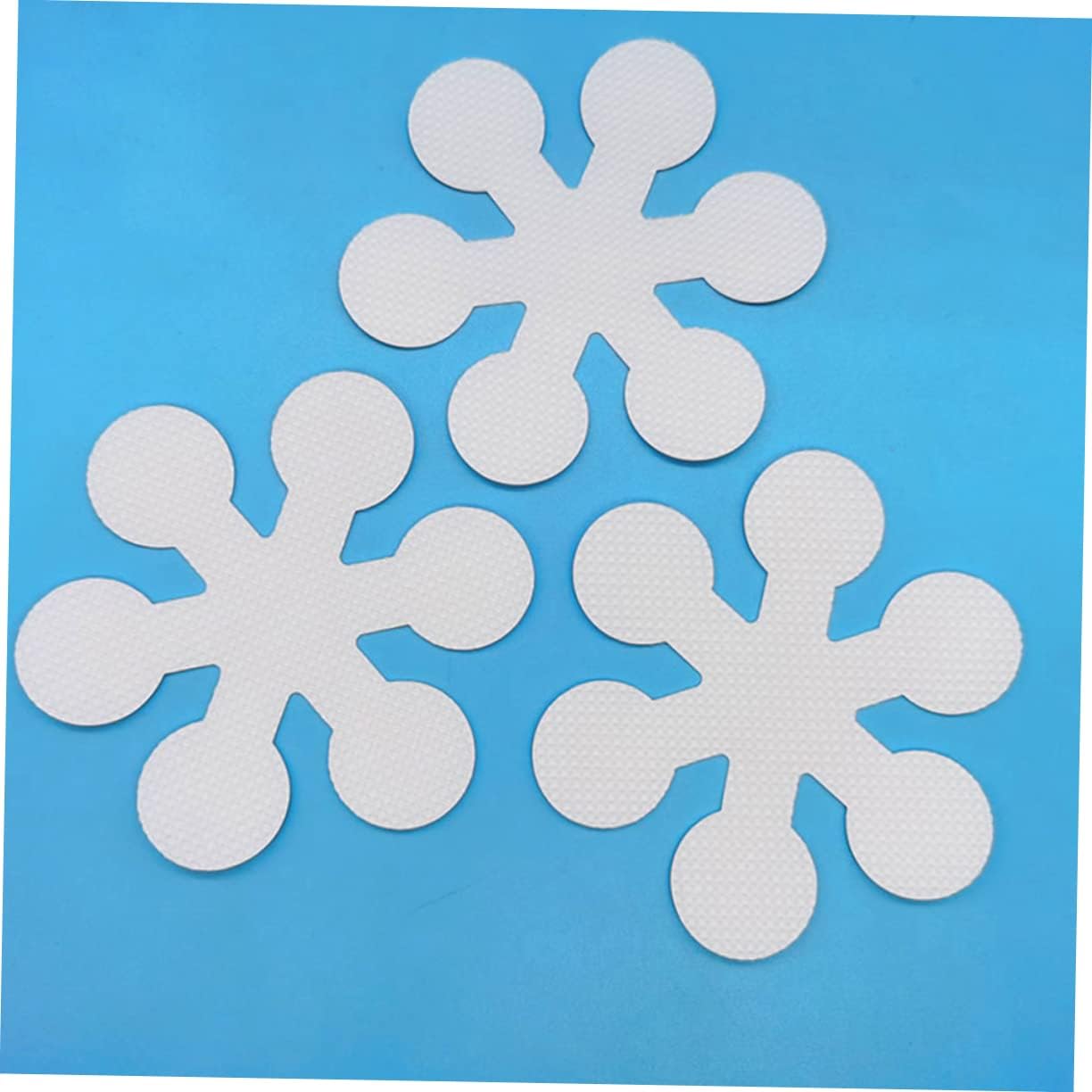 BRIGHTFUFU Non-Slip Tub Tape 20 Pcs Snowflake Design Bath Grips