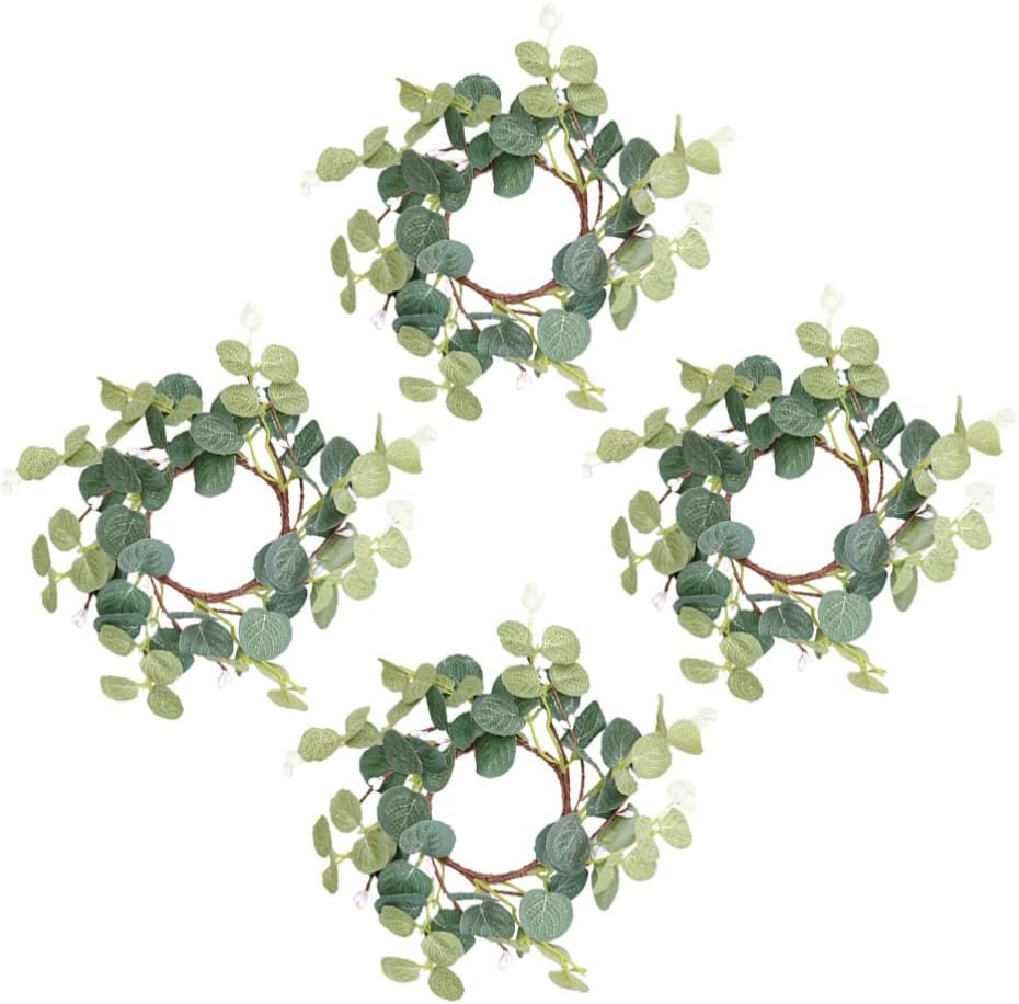 Eucalyptus Candleholder Halloween Decor Farmhouse Tabletop