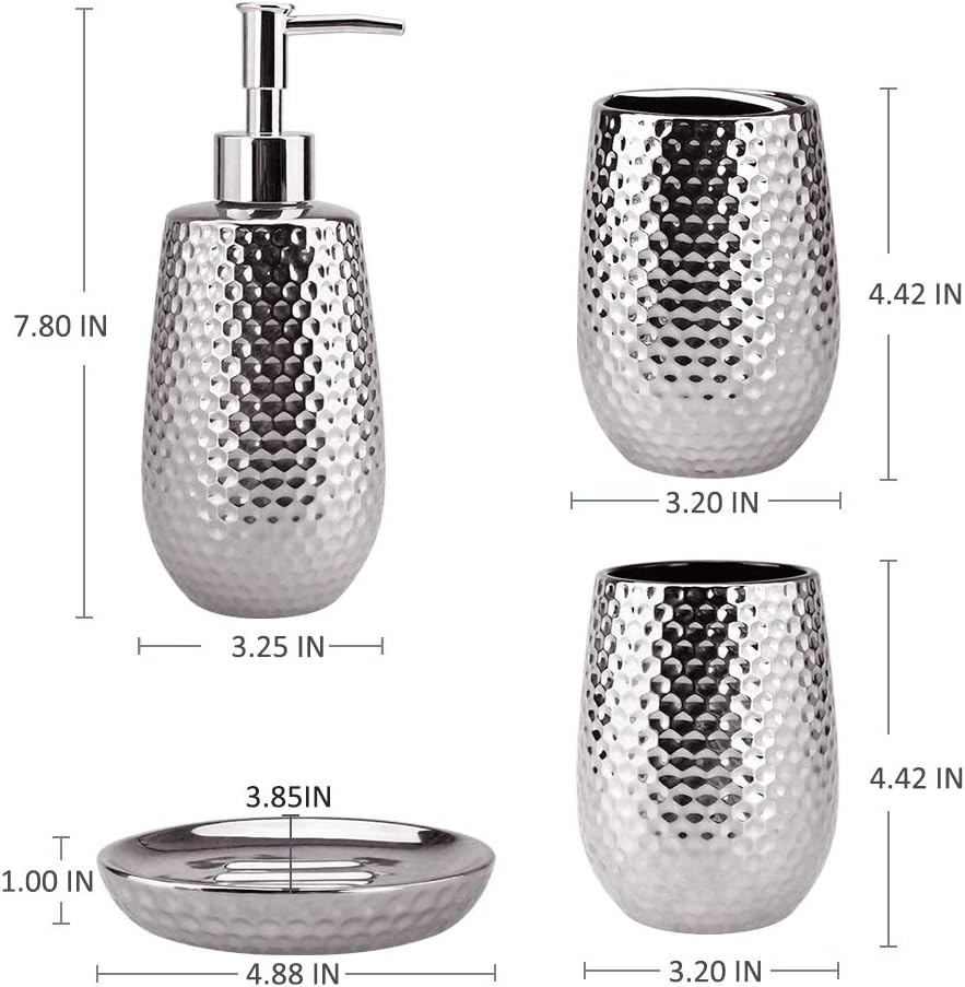 Stylish Moroccan Bathroom Accessory Set