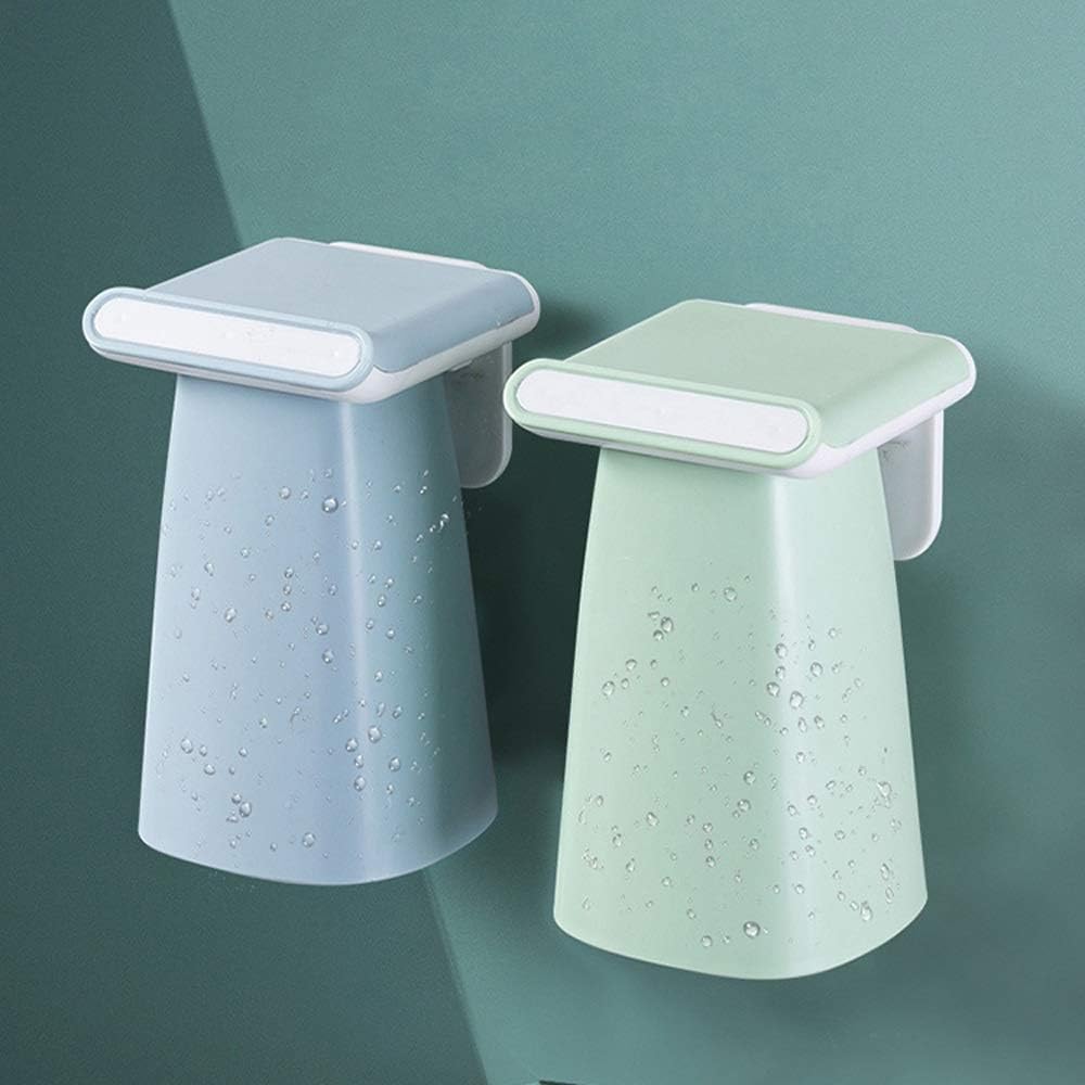 Solve Toothpaste Tube FrustrationsWall-Mounted Set for 3 ToothbrushesStylish DesignSave Time Money