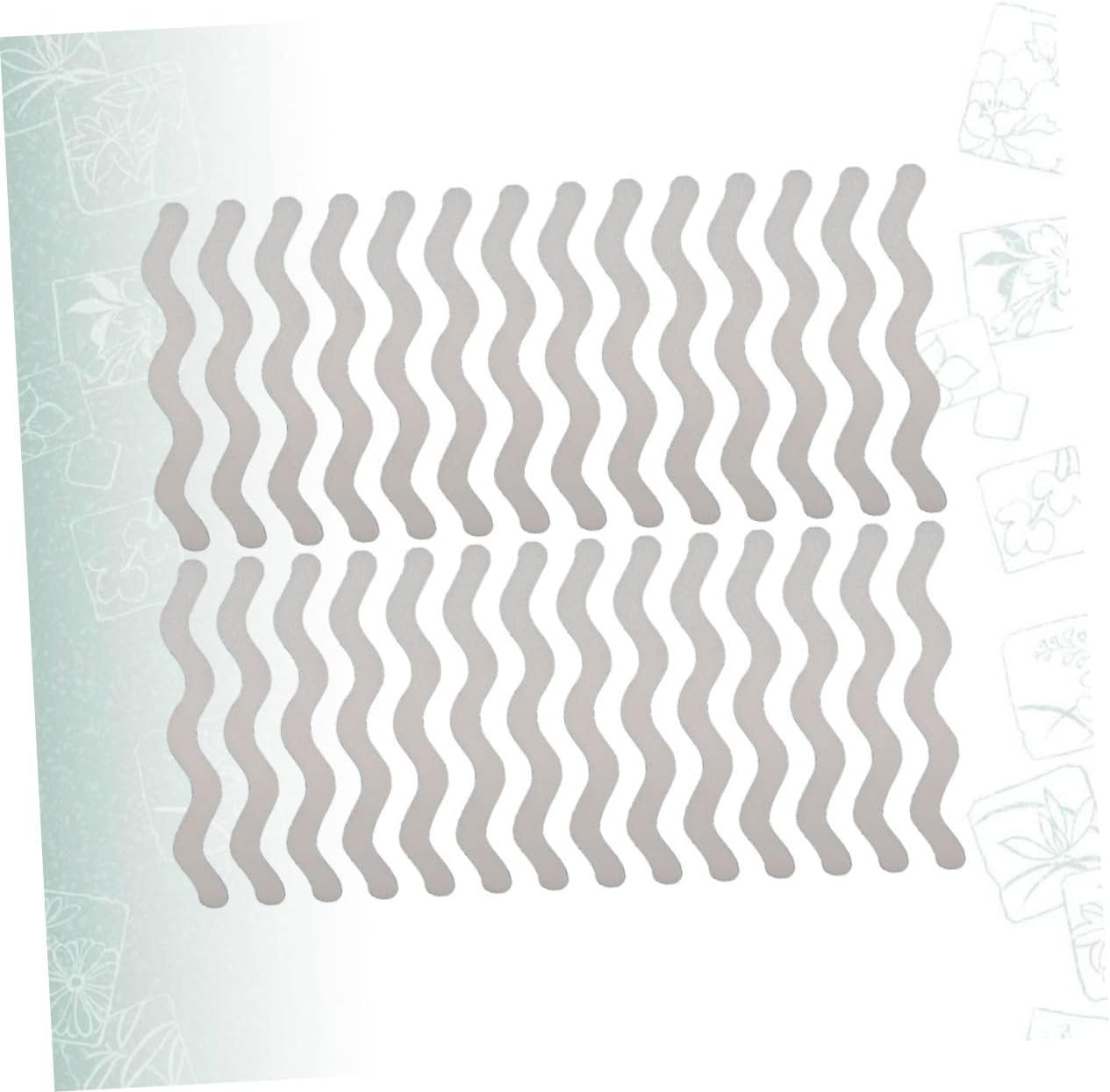 48-Piece Safety Slip S-Shape Stickers for Safe Bathtime